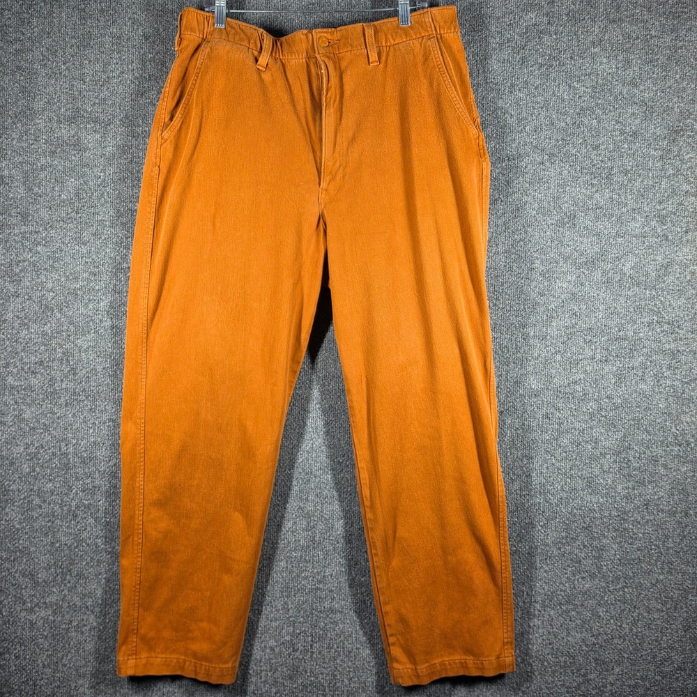 Levis Pants Mens Extra Large XX‎ Chino EZ Elastic Waist Straight Chinos